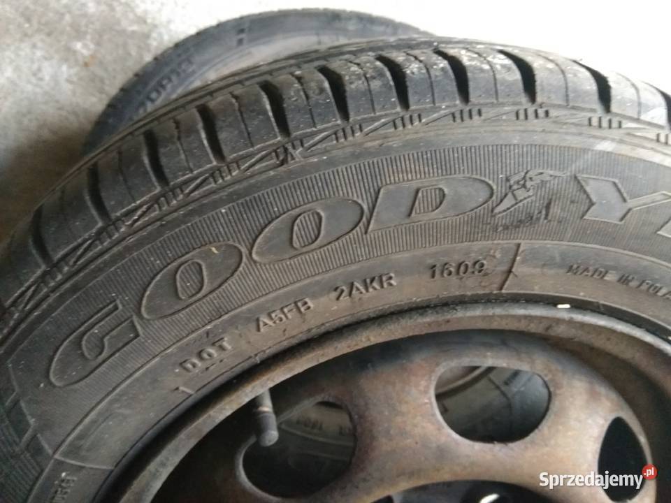 Opony z felgami 16570 R13 4 sztuki Good Year Lublin