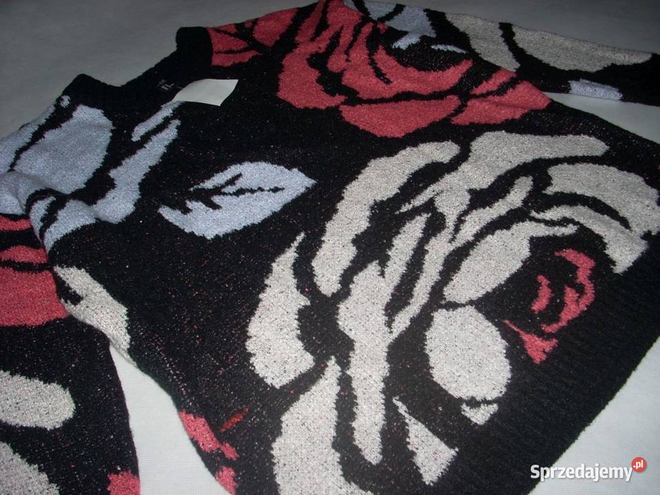 HM sweter Gruby Luźny NOWY Trendy M L XL Swetry i golfy małopolskie Nowy Sącz