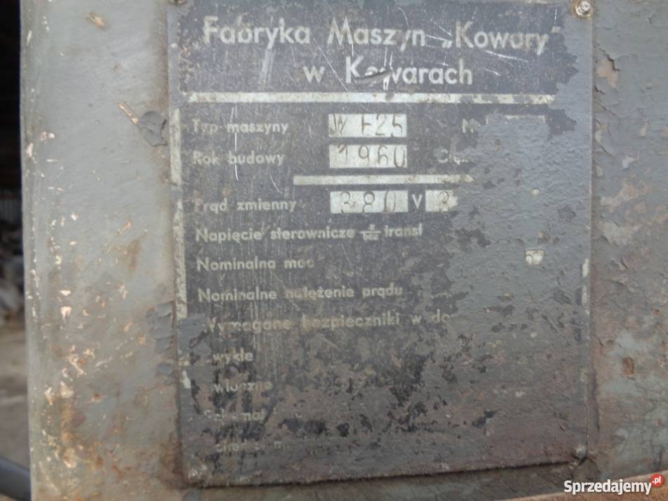 Wiertarka słupowa Kamionka