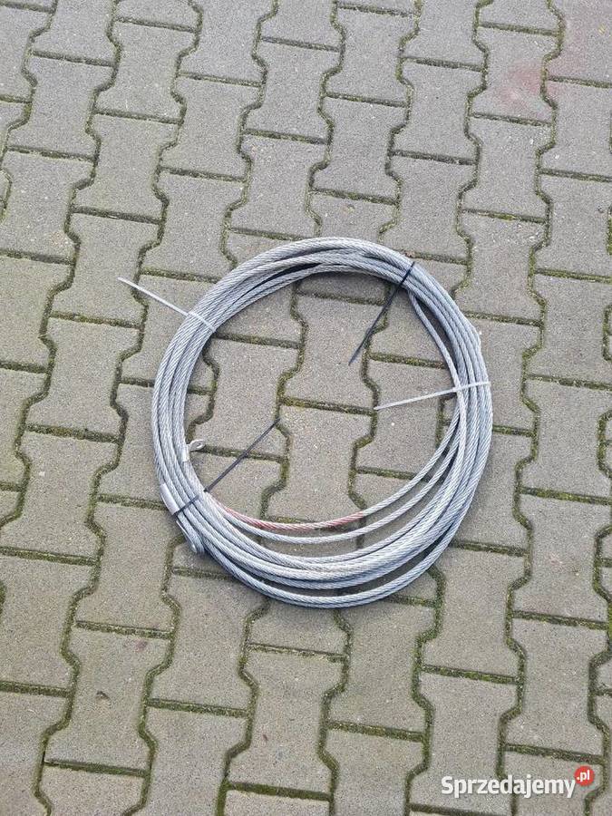 Lina stalowa 9mm do wyciągarki 28m