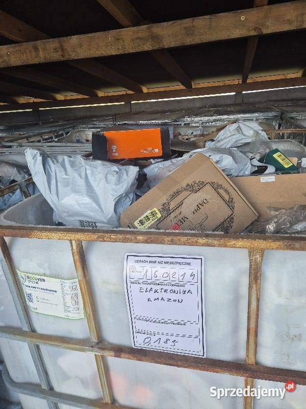 Elektronika Mix palet Amazon Utylizacja Warszawa