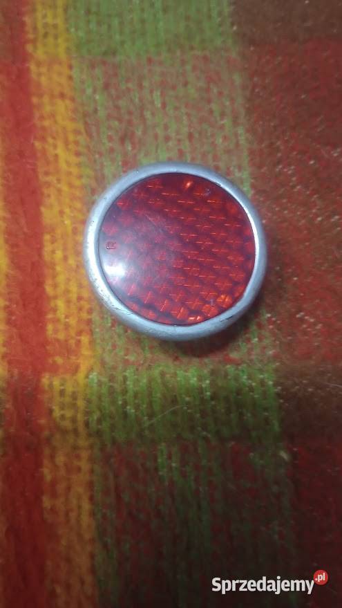 Stary kolekcjonerski odblask rowerowy ZZRprl Szczebrzeszyn