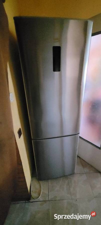 Lodówka zamrażarka beko 180 inox srebrna Łazy