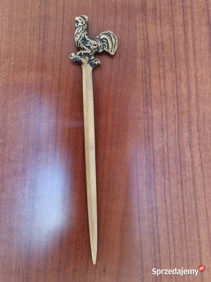 Zabytkowy nóż do otwierania listów