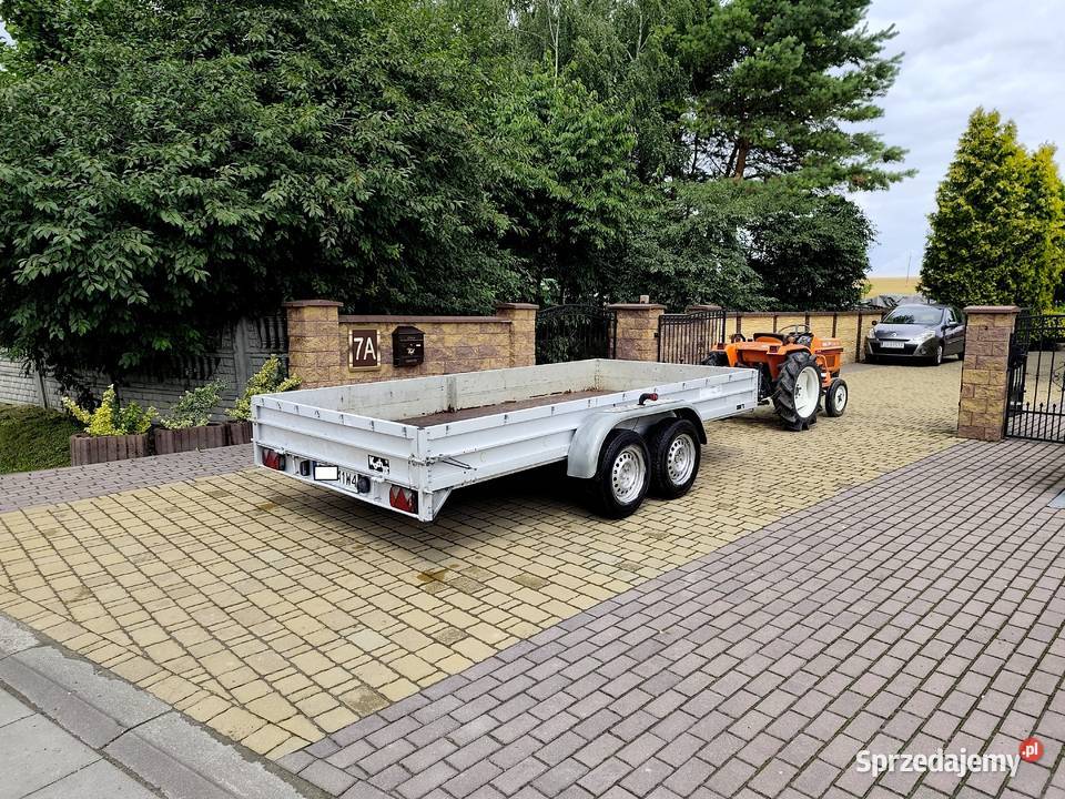 Przyczepa Dwuosiowa KOCH DMC 2600400x185Burty Kogel Motoryzacja świętokrzyskie