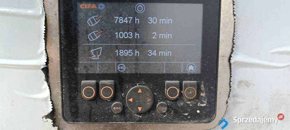 Gruszkopompa MAN TGS 41460 CIFA 28MB 1KM
