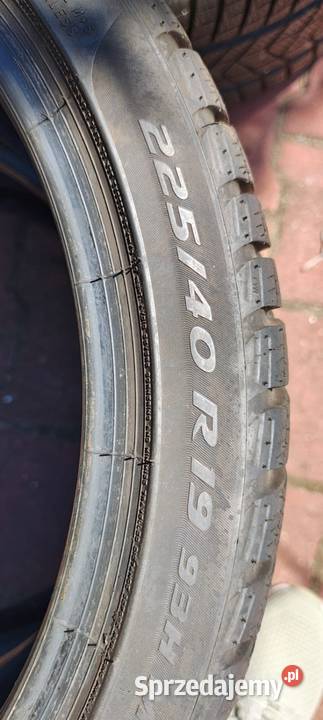 opony zimowe Pirelli Rft 22540R19 22535R19 zima śląskie