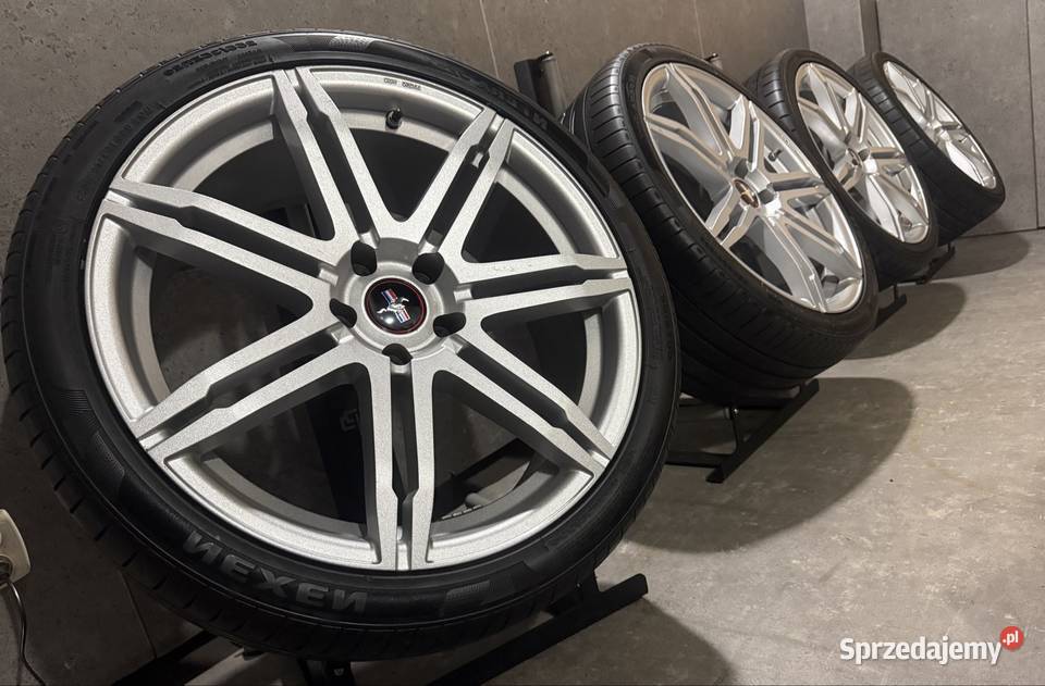 20 Ford Mustang felgi koła komplet 5x1143 85J Lubasz