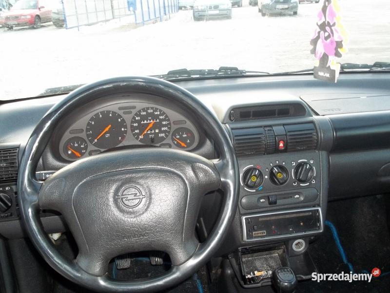 OPEL Tigra 16 16v welurowa tapicerka Gdańsk