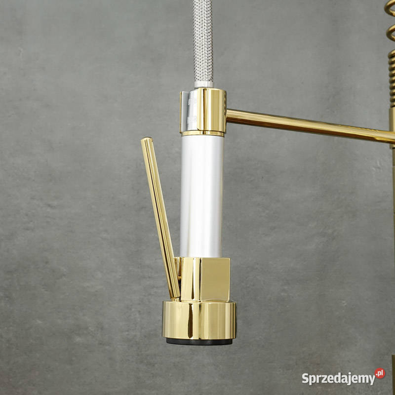 Bateria kuchenna stojąca antyczne złoto BENT sprzedam