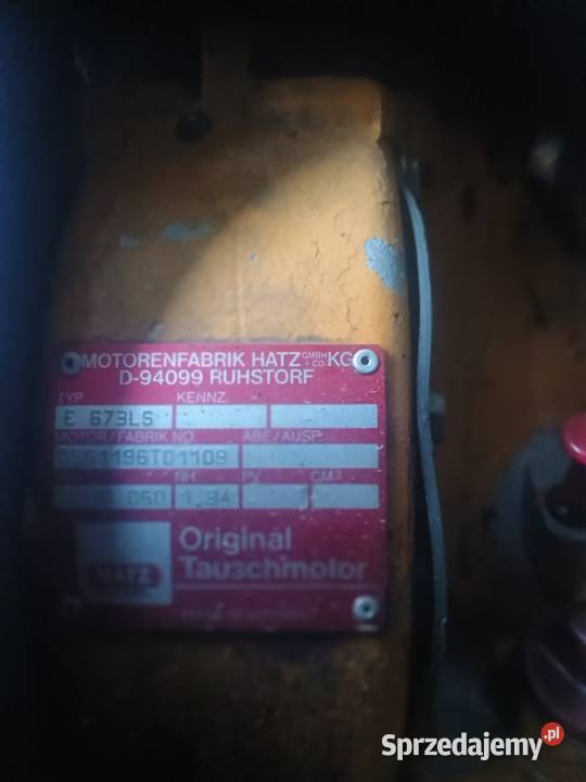 Hatz Silnik 1 cylindrowy HATZ Disel Janów Lubelski