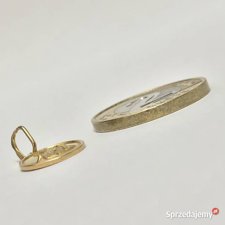 Złoty MEDALIK wisiorek 14K Matka Boska BOZIA 1 Biżuteria dla Pań