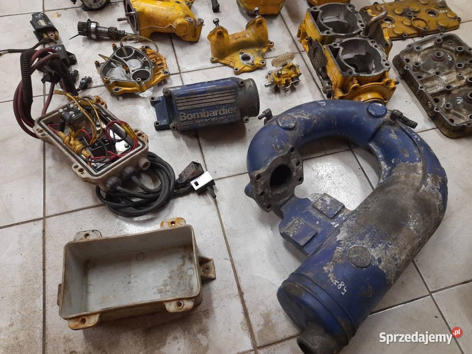 Rotax 587 silnik części sea doo cylinder karter Jelenia Góra