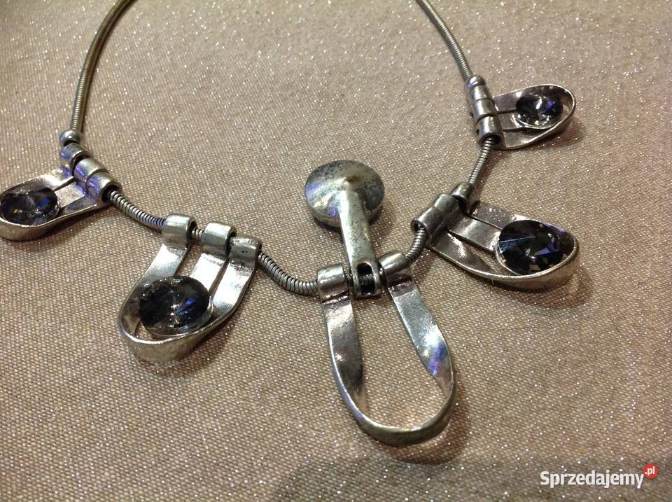 Masywny Naszyjnik Hoker Damski Vintage