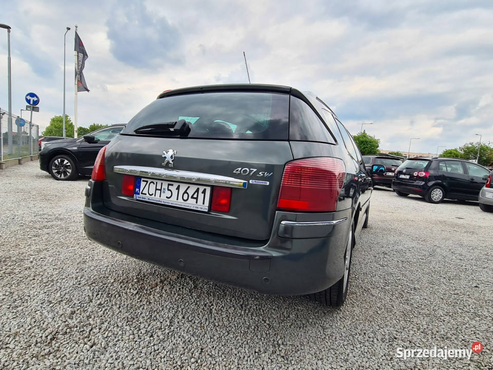 Peugeot 407 SW Automat 20 HDI SzklanyDach Navi