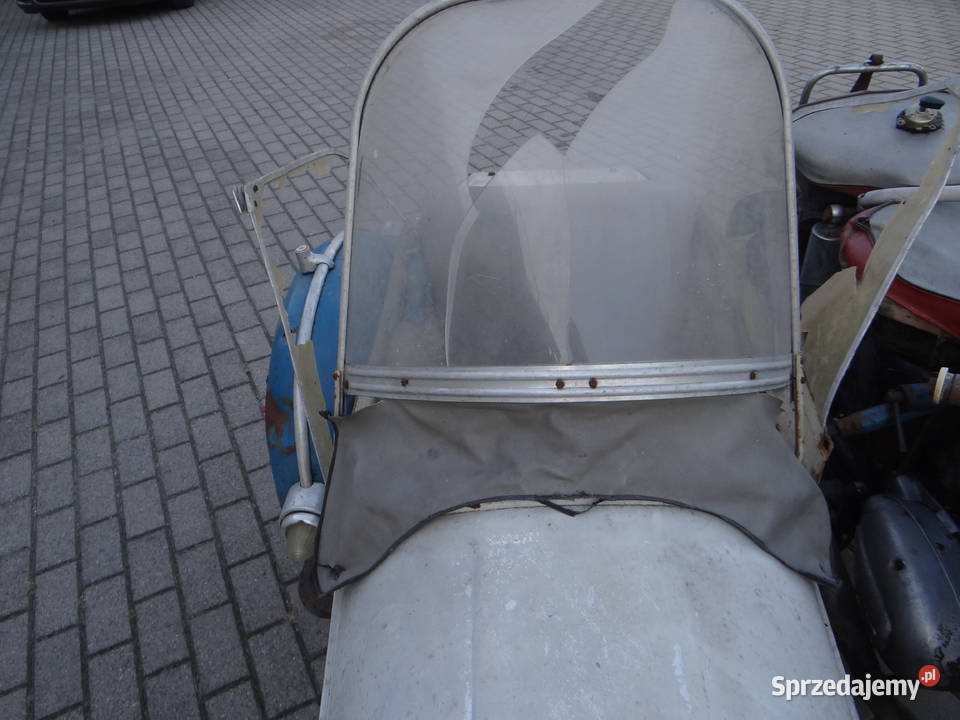 MZ ES 2501 1964r Jaskółka z wózkiem bocznym MZ Wrocław