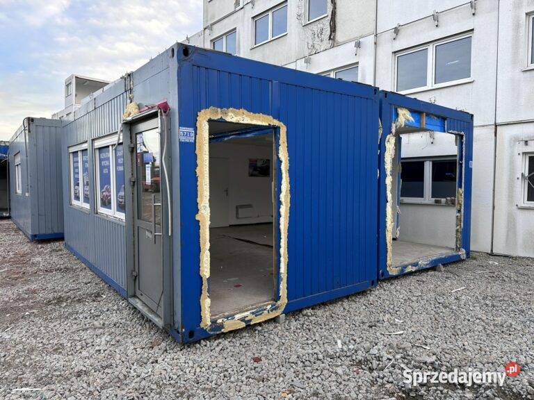 KONTENER BIUROWY PODWÓJNY DUO 36m2 dolnośląskie Wrocław sprzedam