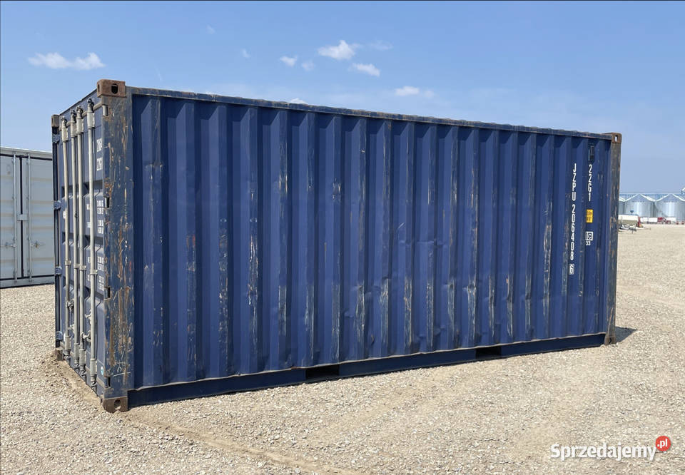 Kontener morski magazynowy 20DV 6 metrowy Łobez
