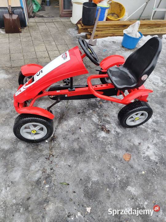 Gokart Ferrari FXX Racer BERG Dla Dziecka
