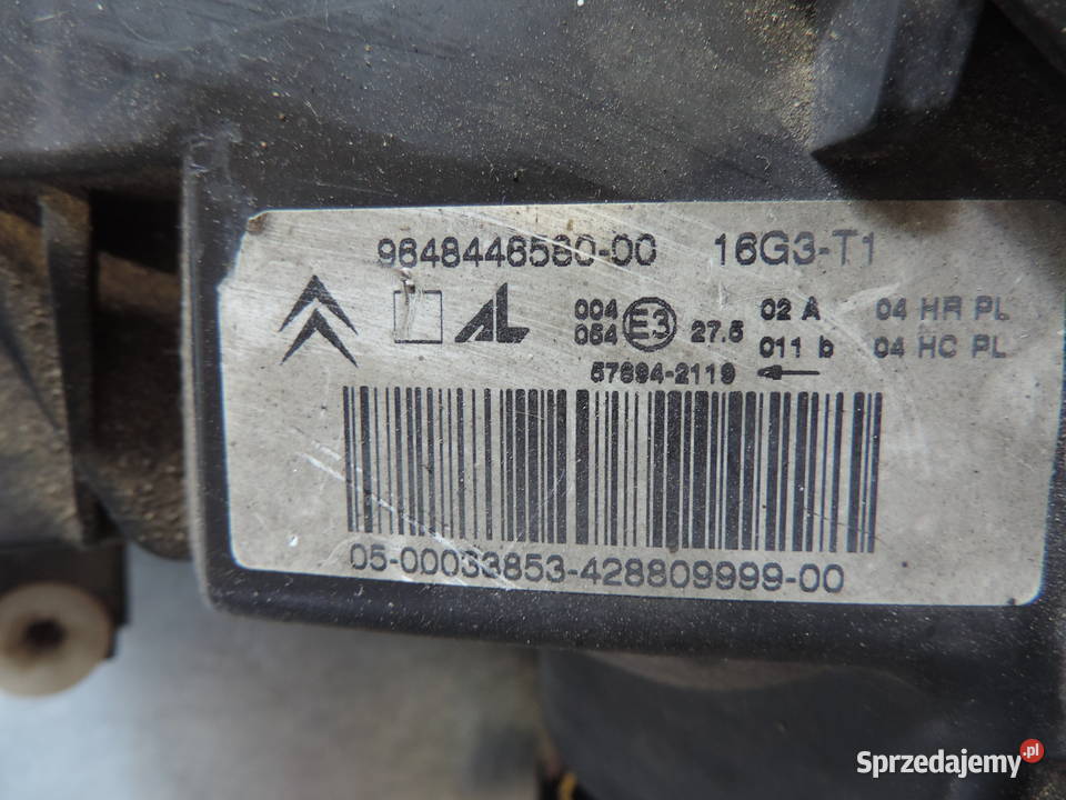 CITROEN XSARA 2 LAMPA PRAWA PRZEDNIA osobowe Nowy Sącz