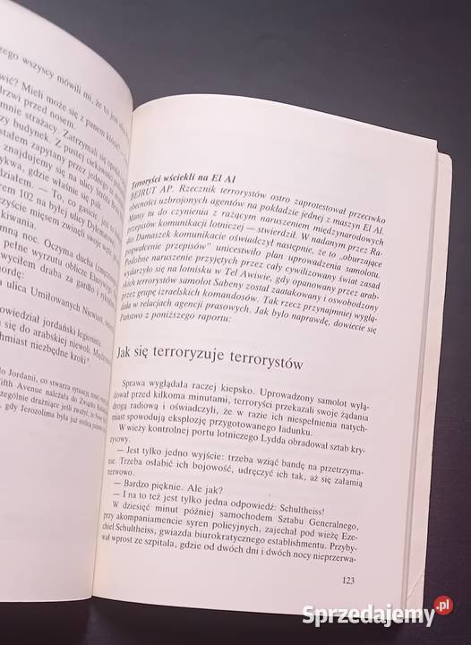 Judaica Ephrain Kishon W tył zwrot pani Lot Militaria Koźminek