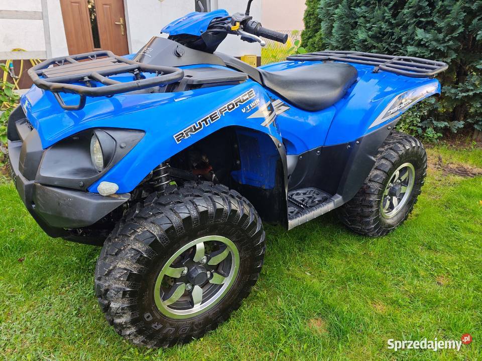 Kawasaki Brute Force KVF 750 zarejestrowany Nowe Miasto Lubawskie