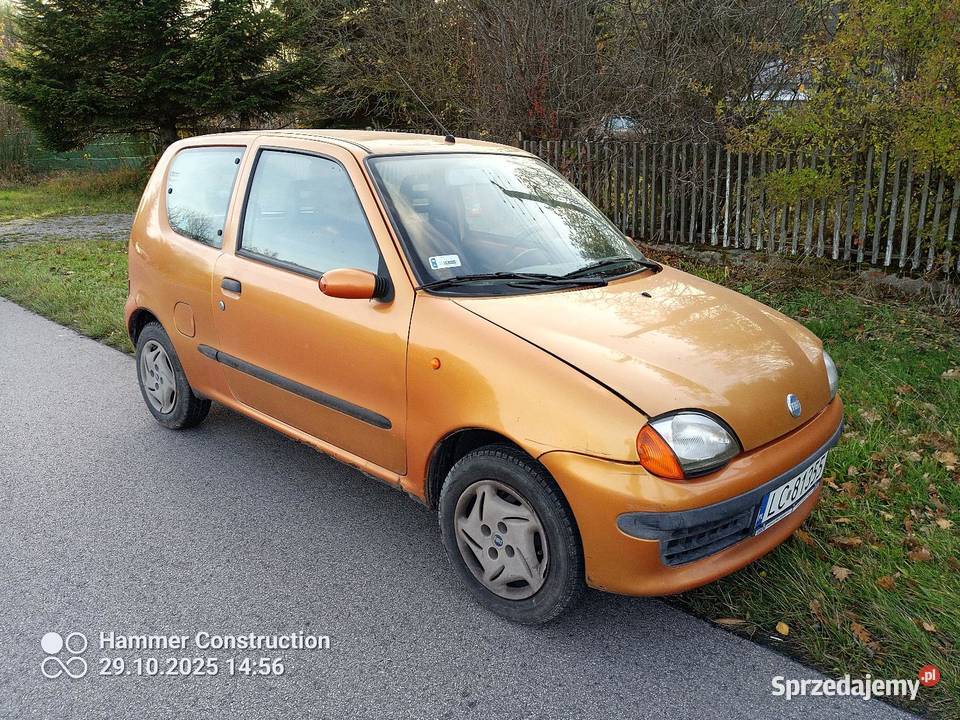 Fiat Seicento 2000r 900 długie OC Włodawa