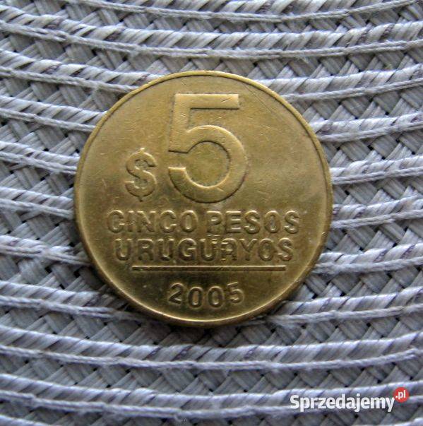 Urugwaj 5 Peso 2005r Kalisz