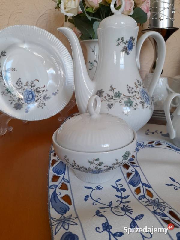 Ilmenau Porzellan serwis kawowy 6 osób NOWY Bogatynia