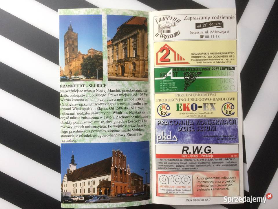 3552 Krajobraz Kulturowy Rzeki Odry Szczecin sprzedam