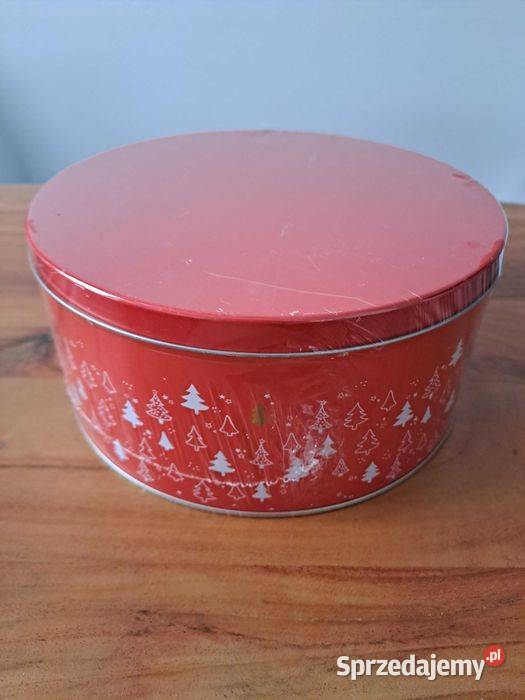 Zestaw Komplet puszek 3x Puszka z nadrukiem Warszawa sprzedam