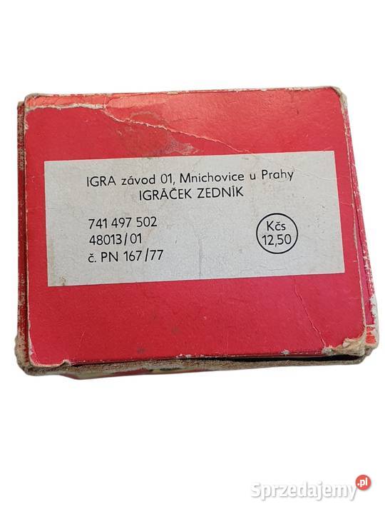 Stary Igrek Zednk murarz budowlaniec IGRA śląskie