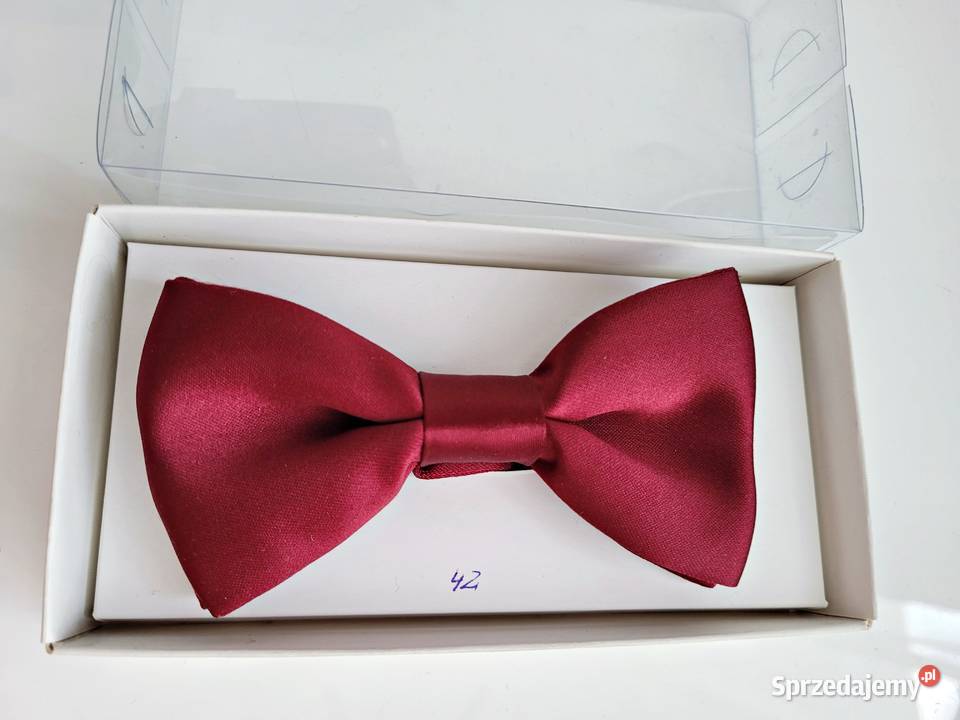 Burgundowa muszka mucha Liszki sprzedam