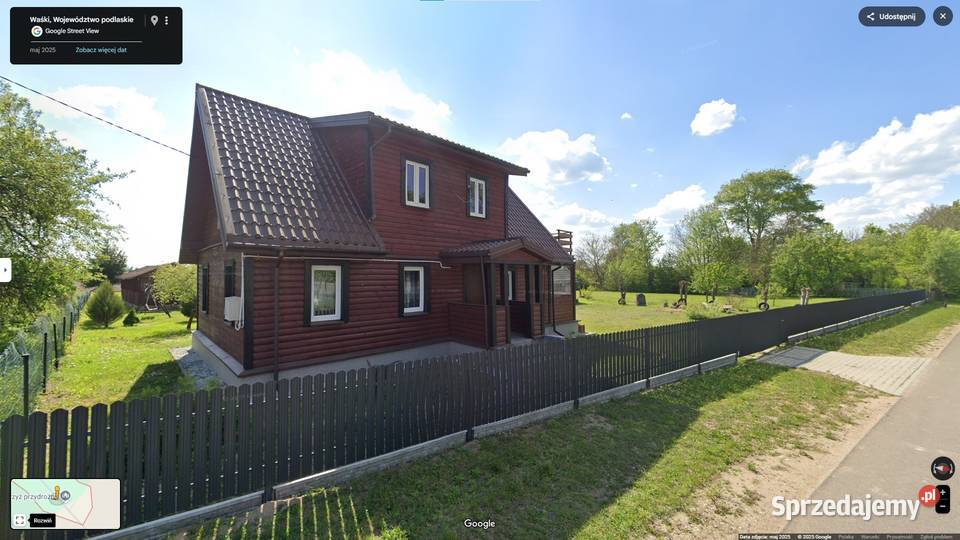 Dom z dużą działką na skraju Puszczy 130m2 Waśki