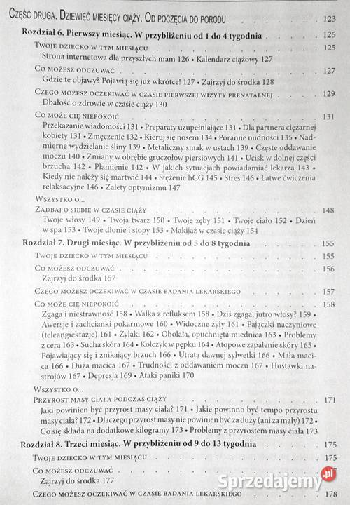 W oczekiwaniu na dziecko Heidi E Murkoff Sharon sprzedam