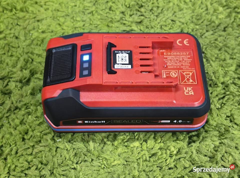 Bateria Akumulator Einhell 4 Ah Sealed woodoorny