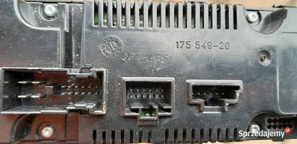 Panel climatronic w176 klima aklasa klimatyzacji osobowe