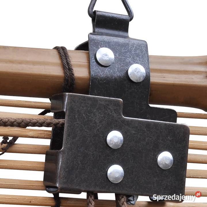 vidaXL Rolety bambusowe 140 x 160 brązowe241330