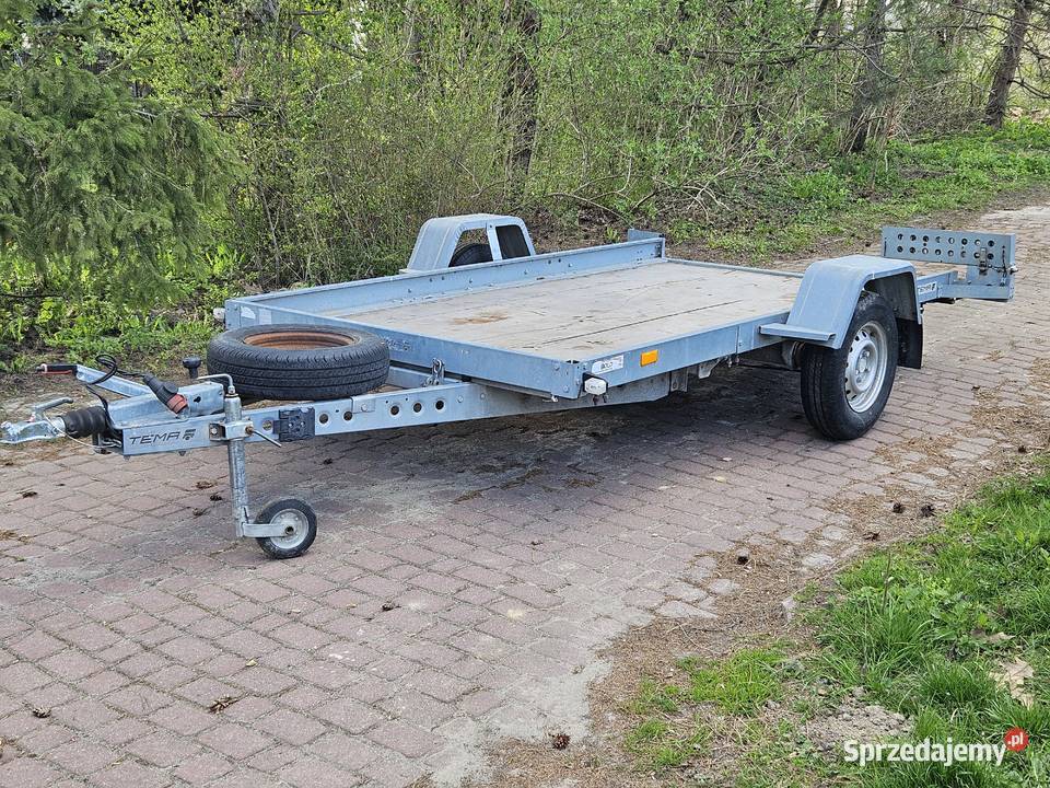Przyczepa ciężarowa uchylna Temared Przyczepy Lublin