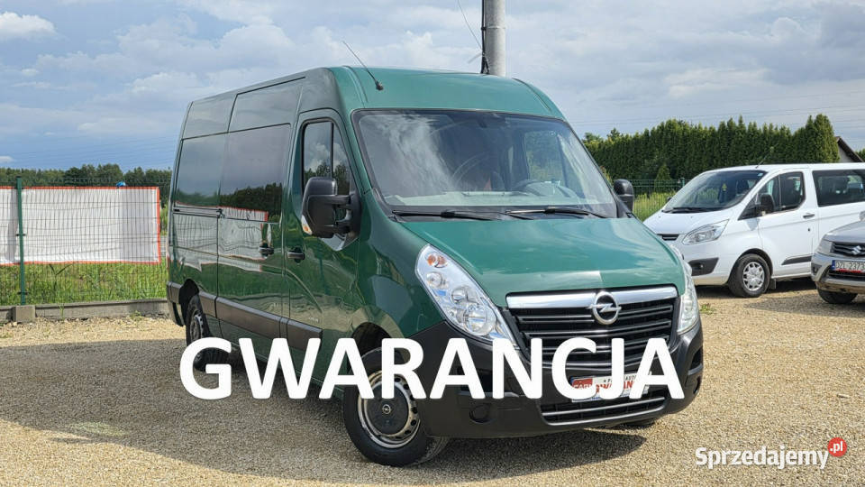 Opel Movano doka brygadówka 7 osób śląskie Chełm Śląski