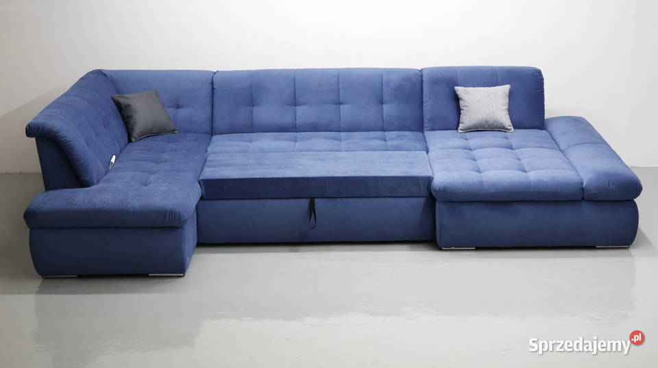 TNJ nowy niemiecki narożnik U funkcja spania Poznań