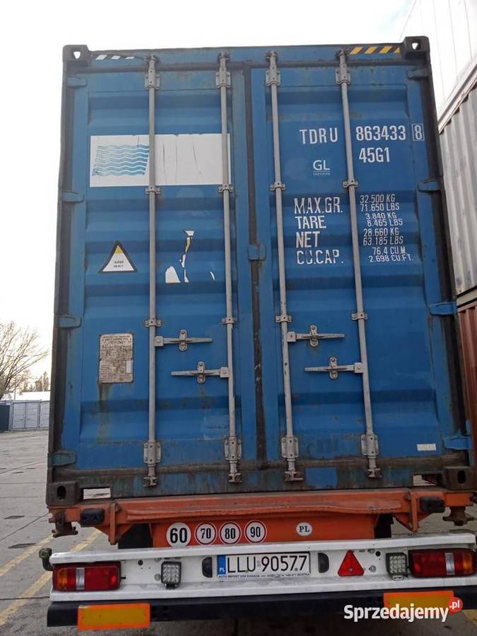 Kontenery morskie transportowe 40 HC i inne Gdynia