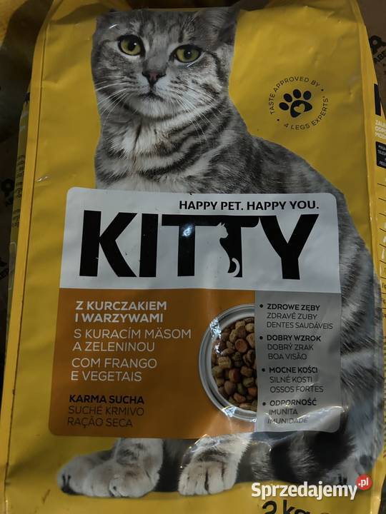 Kittysucha karma kotów dorosłych z kurczakiem i Rytlów