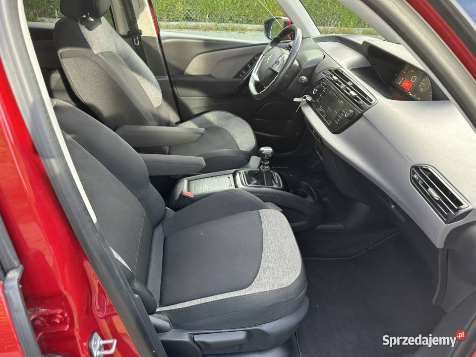 Citroen C4 SpaceTourer Wymieniony rozrząd 7 m bordowy pomorskie Wejherowo