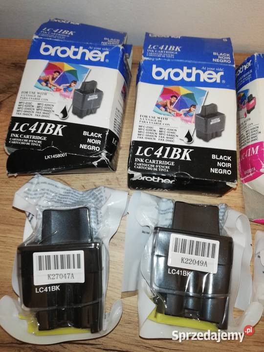 Tusze Brother do drukarek 5 sztuk Tanio Warszawa