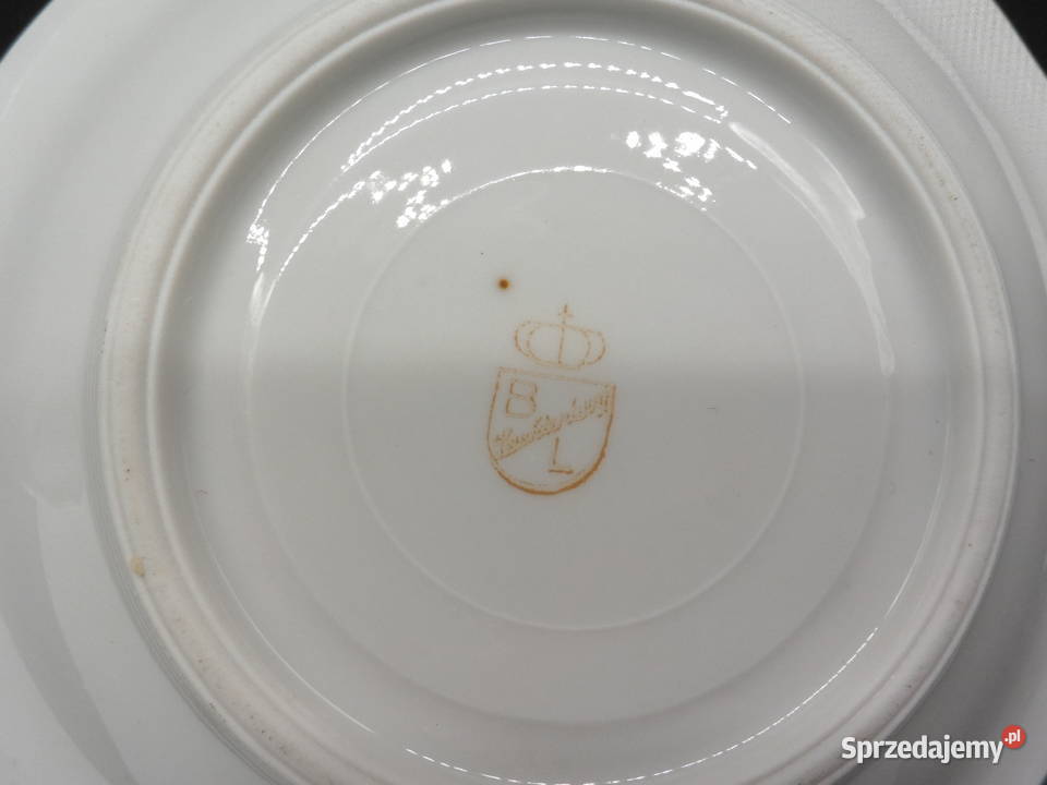 Stary spodek porcelanowy Leuchtenburg Niemcy Porcelana i szkło Raszków