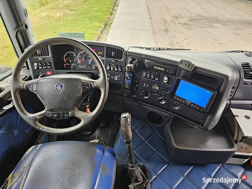 Scania R480 6X2 MANUAL CRANE platforma 2007