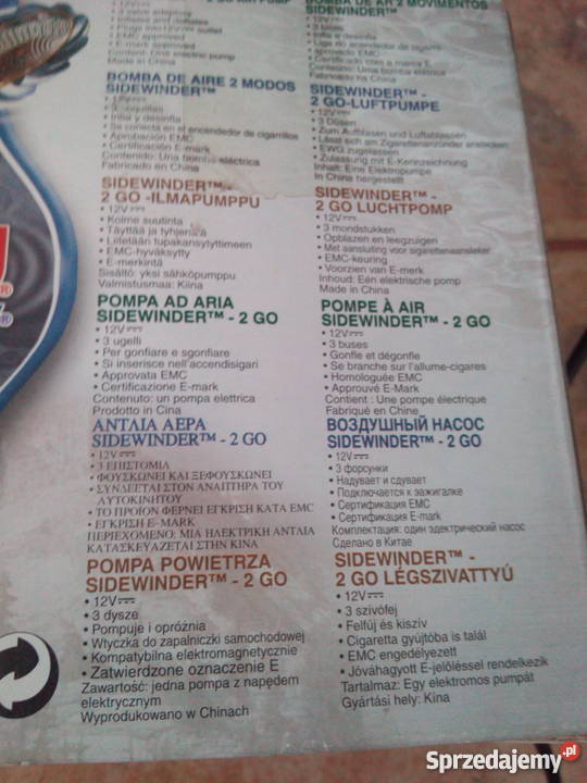 pompka elektryczna Pozostałe Gdańsk