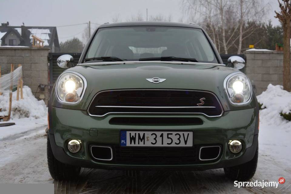 MINI Cooper S 16 benzyna 184 4X4 2016r Mińsk Mazowiecki