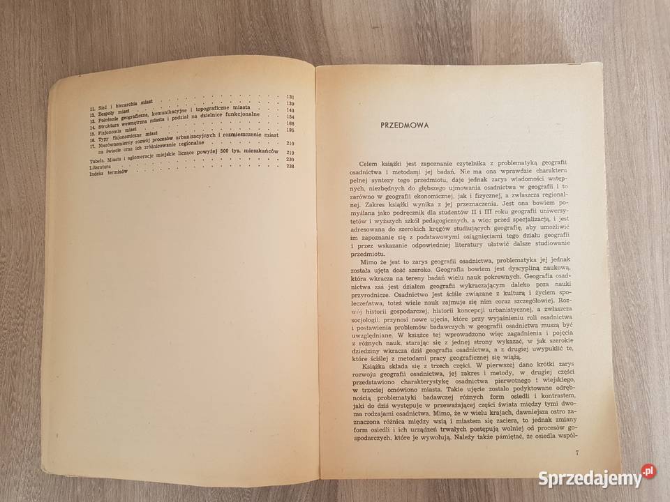Geografia osadnictwa Kiełczewska Załęska 1972 Nowy Sącz